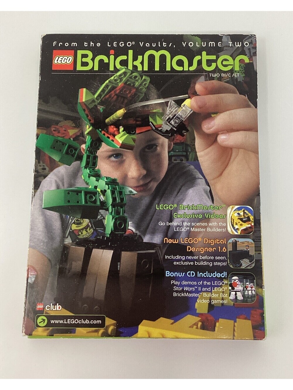 LEGO BrickMaster Volume Two CD-ROM Set with Digital Designer 1.6 & Bonus Content